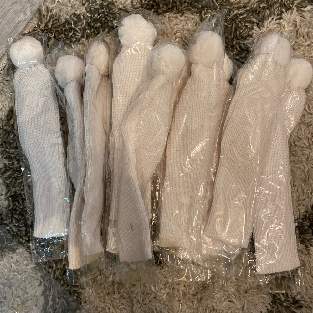 Knit Golf Club Head covers, NEW in packages